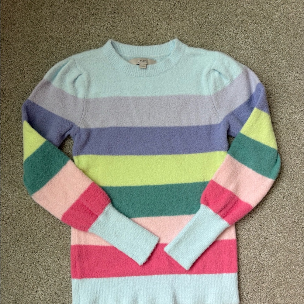 Loft Striped Sweater